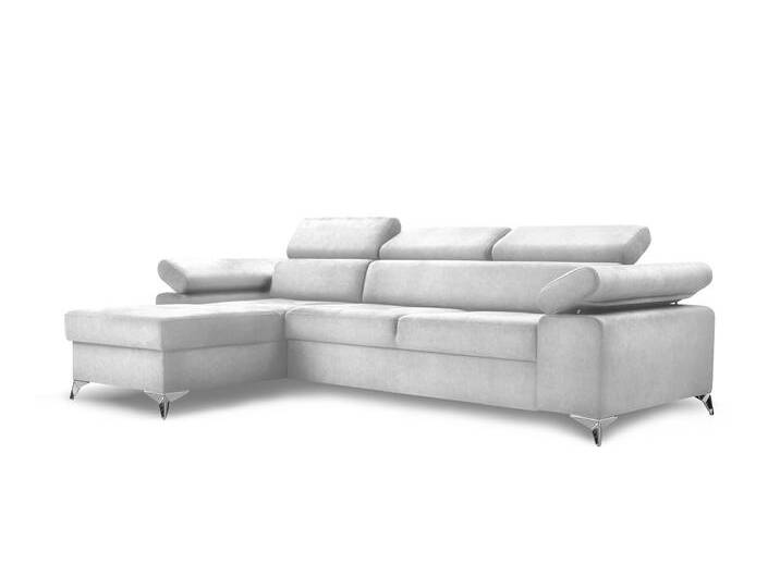 Ecksofa MADRYT MINI Links Aschegrau (Vena 3) von imoebel24