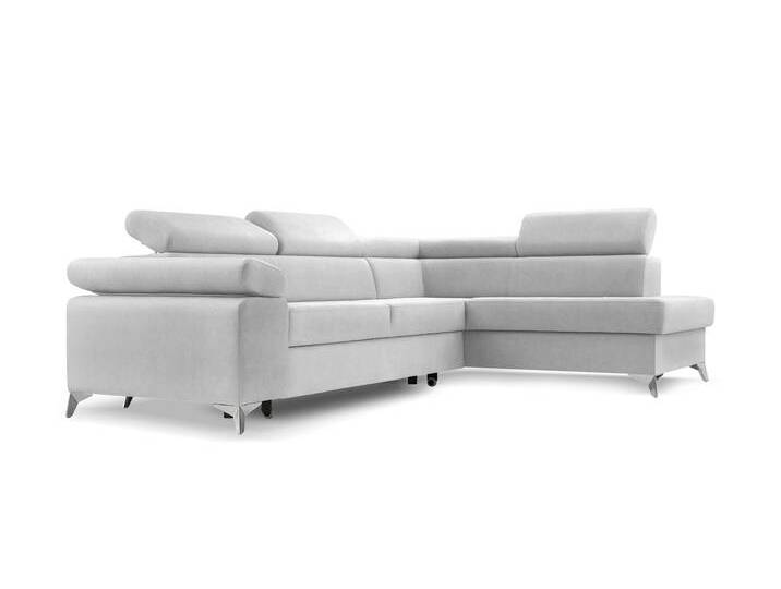 Ecksofa MADRYT Rechts Aschegrau (Vena 3) von imoebel24