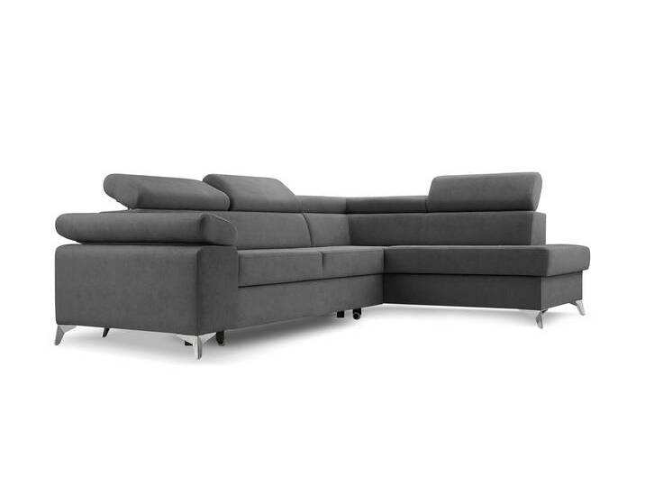 Ecksofa MADRYT Rechts Grau (Vena 20) von imoebel24