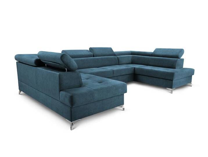 Ecksofa MADRYT SUPER Blau (Vena 12) von imoebel24