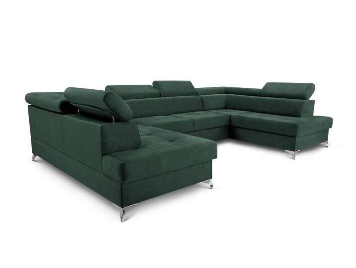 Ecksofa MADRYT SUPER Grün (Vena 4) von imoebel24