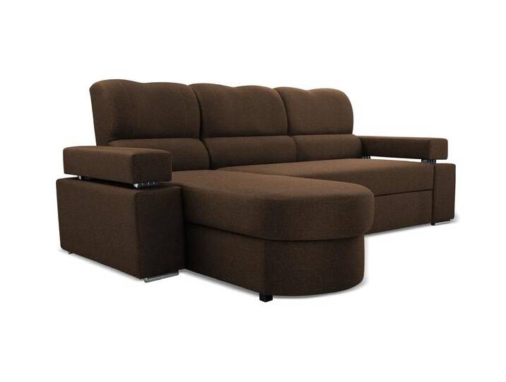 Ecksofa MAGIC Links Braun (Bahama 8) von imoebel24
