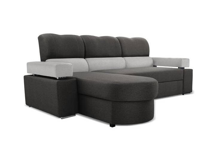 Ecksofa MAGIC Links Grau/aschegrau (Bahama 35 + Bahama 31) von imoebel24