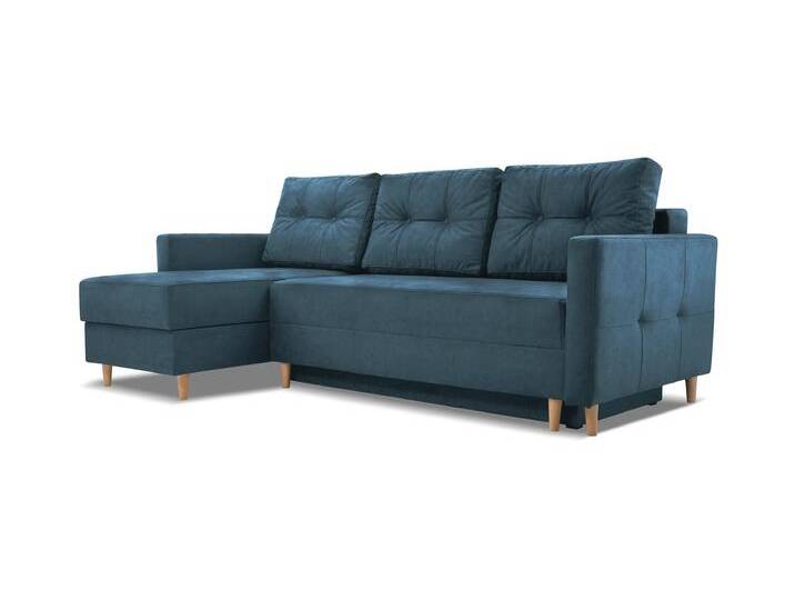 Ecksofa METRO Links Blau (Vena 12) von imoebel24