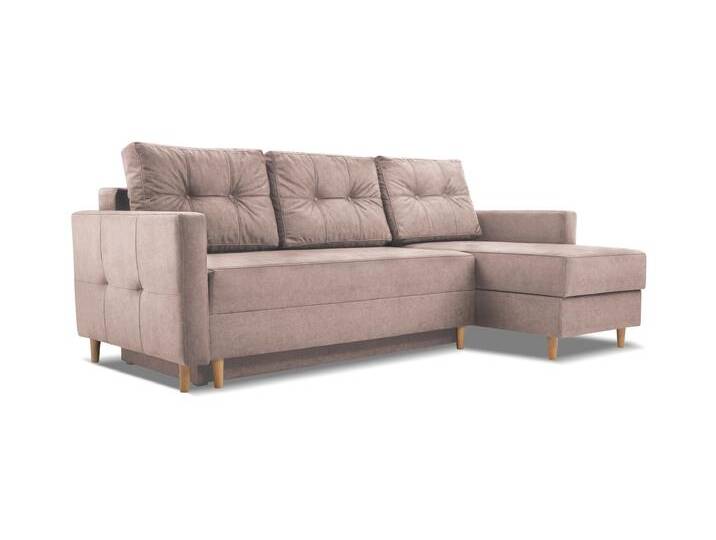 Ecksofa METRO Rechts Rosa (Vena 10) von imoebel24
