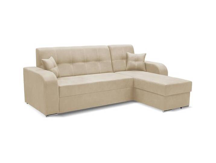 Ecksofa MISOL Rechts Creme (Queens 2) von imoebel24