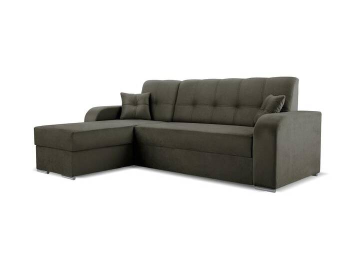Ecksofa ORINOCO Links Grau (Monolith 95) von imoebel24