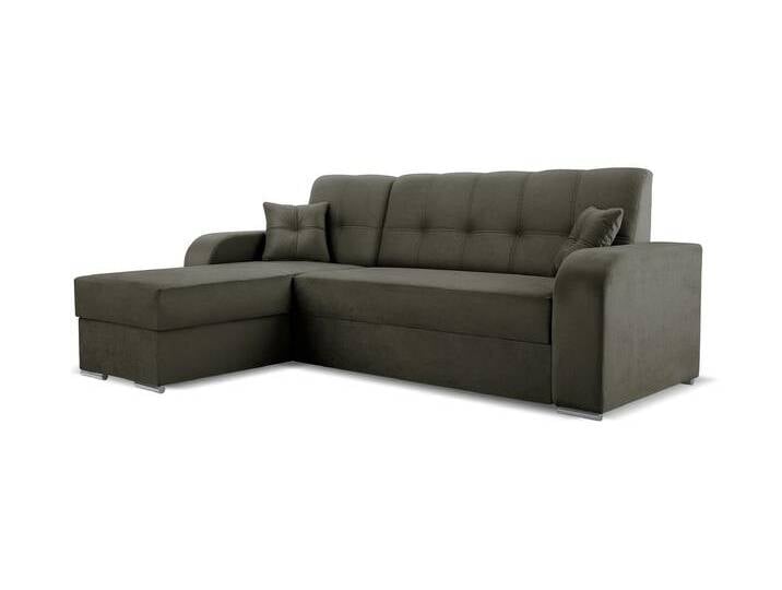 Ecksofa ORINOCO Links Grau (Monolith 95) von imoebel24
