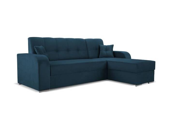 Ecksofa ORINOCO Rechts Blau (Monolith 77) von imoebel24