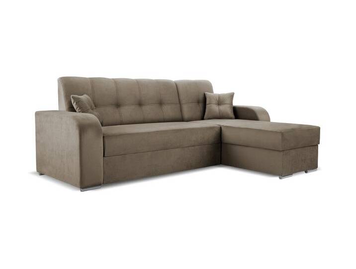 Ecksofa ORINOCO Rechts Braun (Monolith 9) von imoebel24