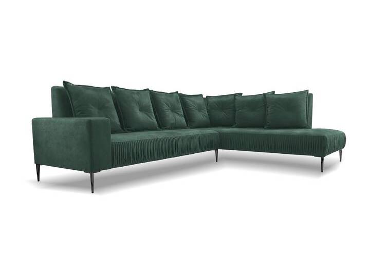 Ecksofa RINO Rechts Grün (Vena 4) von imoebel24