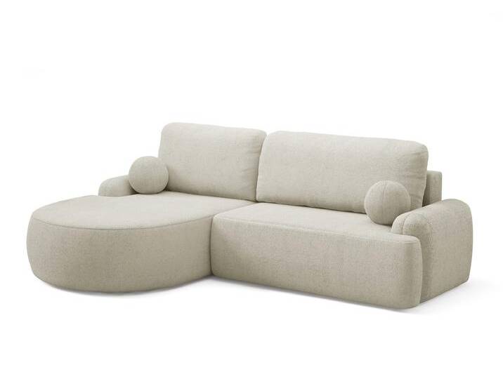 Ecksofa SELENA Quelle 03 (Creme) Links von imoebel24