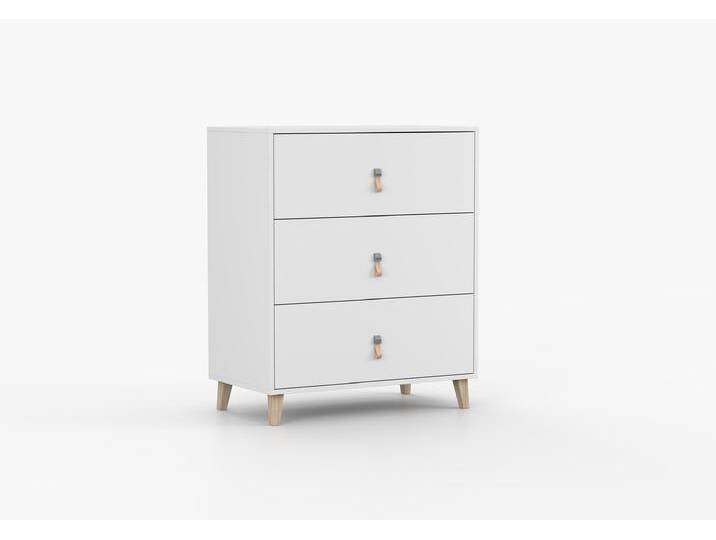 Kommode FIGO 02 80 cm Weiß Weiß Kommode FIGO 02 80 cm Weiß Weiß von imoebel24