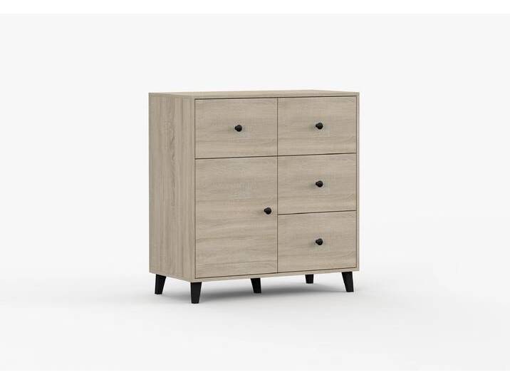 Kommode FOX 03 90 cm Sonoma Eiche Sonoma Eiche Kommode FOX 03 90 cm Sonoma Eiche Sonoma Eiche von imoebel24