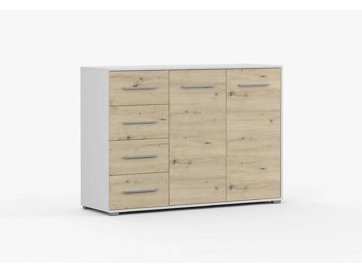 Kommode FRIDA 01 BA 135 cm Weiß Artisan Eiche Kommode FRIDA 01 BA 135 cm Weiß Artisan Eiche von imoebel24