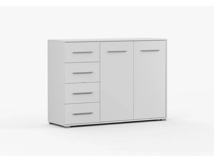 Kommode FRIDA 01 BB 135 cm Weiß Weiß von imoebel24