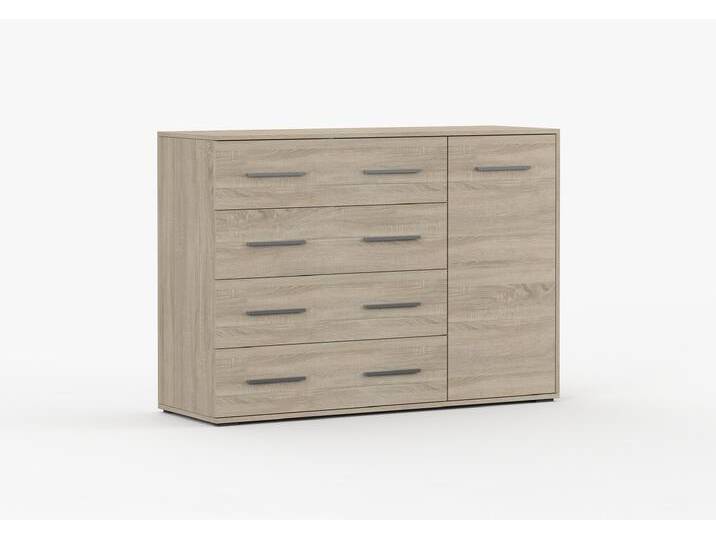 Kommode FRIDA 02 SS 135 cm Sonoma Eiche Sonoma Eiche Kommode FRIDA 02 SS 135 cm Sonoma Eiche Sonoma Eiche von imoebel24