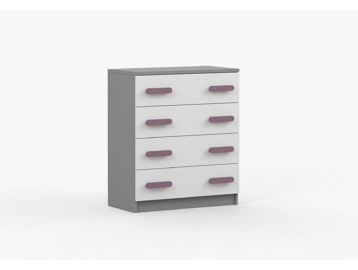 Kommode JONAS II 02 80 cm Grau Weiß Erika Kommode JONAS II 02 80 cm Grau Weiß Erika von imoebel24