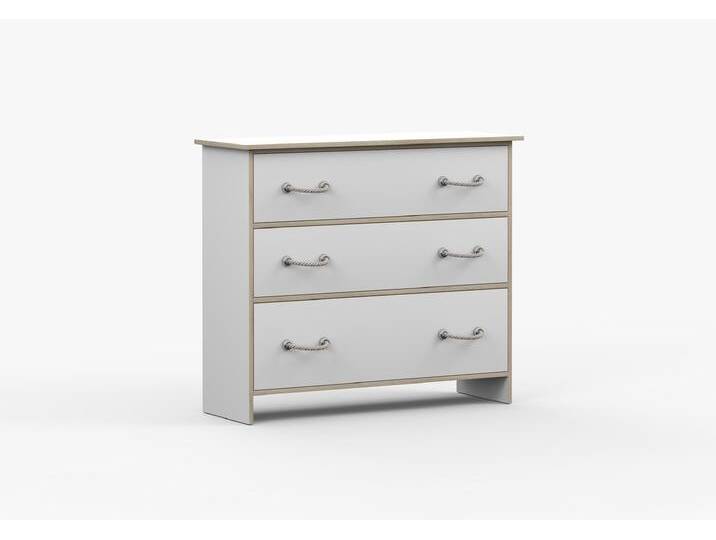 Kommode KOSMO 02 108 cm Weiß Weiß Kommode KOSMO 02 108 cm Weiß Weiß von imoebel24