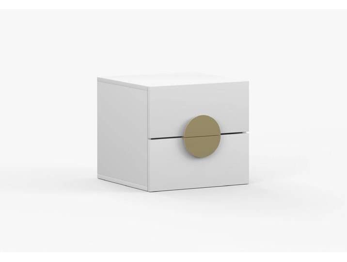 Nachttisch PERL Weiß Weiß Nachttisch PERL Weiß Weiß von imoebel24