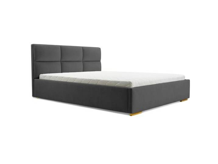 Polsterbett 160x200 HAVI Grau (Noel 10) Nein von imoebel24