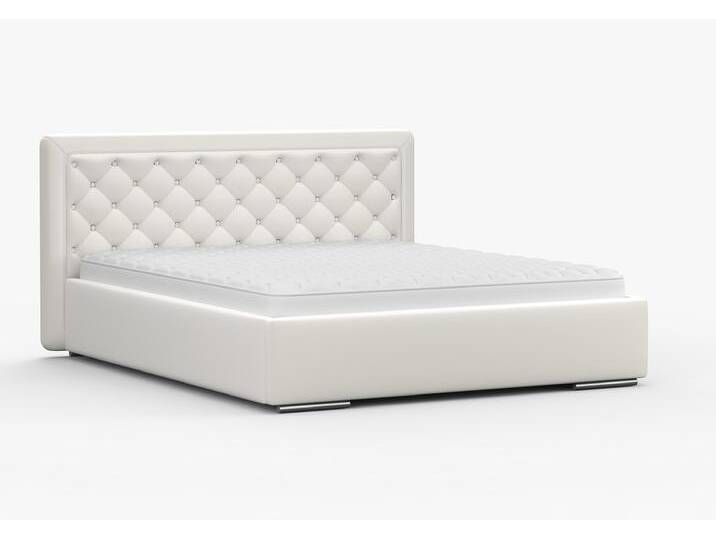Polsterbett 160x200 MADERA Beige (Velva 01) Ja von imoebel24