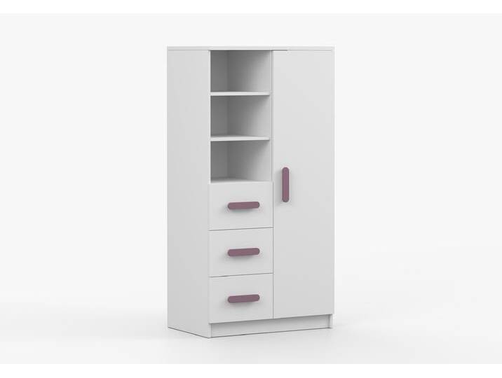 Regal JONAS I 05 80 cm Weiß Weiß Erika Regal JONAS I 05 80 cm Weiß Weiß Erika von imoebel24