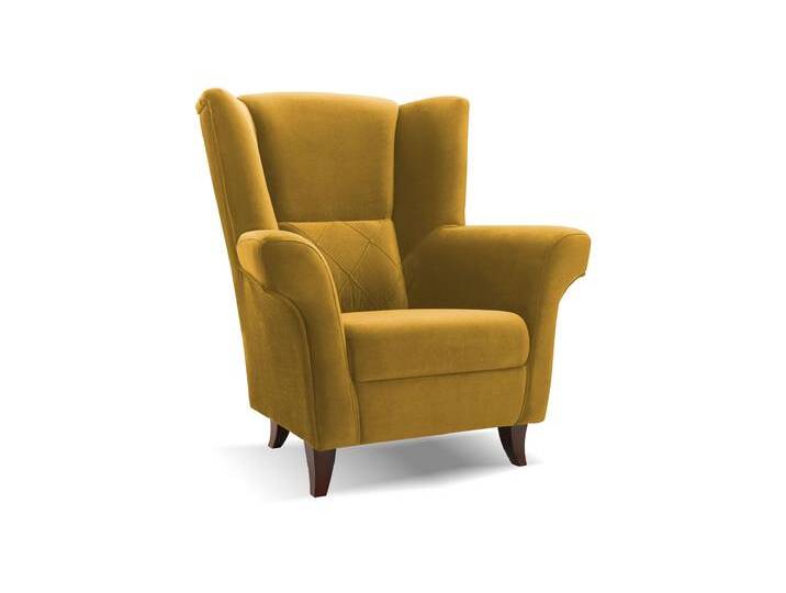 Sessel KENTO Gelb (Bluevelvet 68) von imoebel24