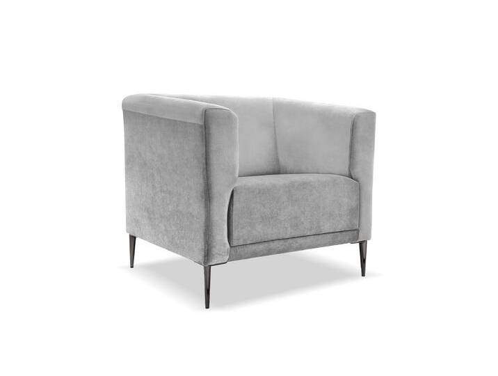 Sessel TOLEDO 1 Aschegrau (Vena 3) von imoebel24