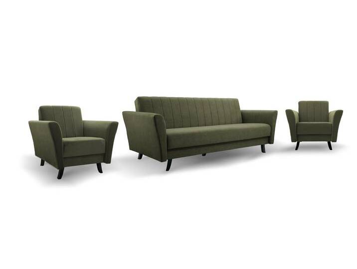 Sitzgarnitur LINEA (3+1+1) Khaki (Kronos 46) von imoebel24