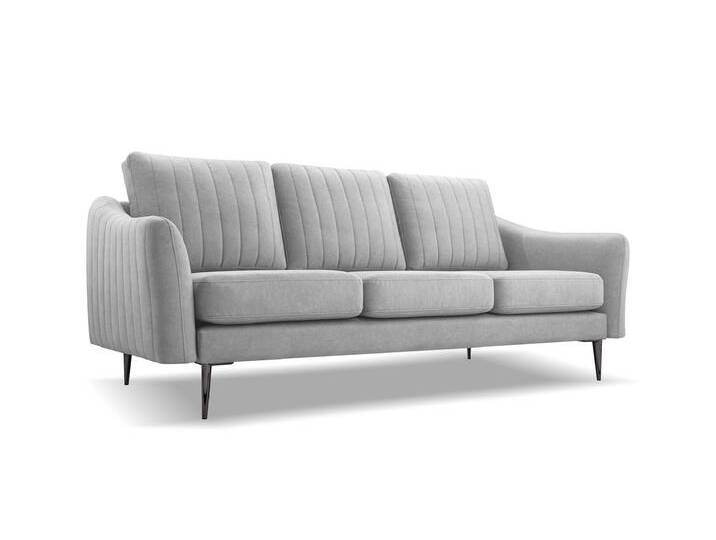 Sofa CORI 3 Aschegrau (Cloud 81) von imoebel24