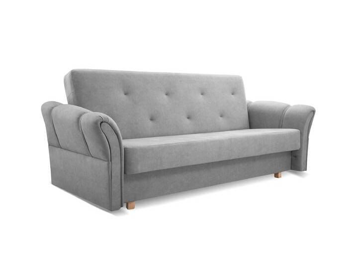 Sofa MAGDA Aschegrau (Vena 3) von imoebel24