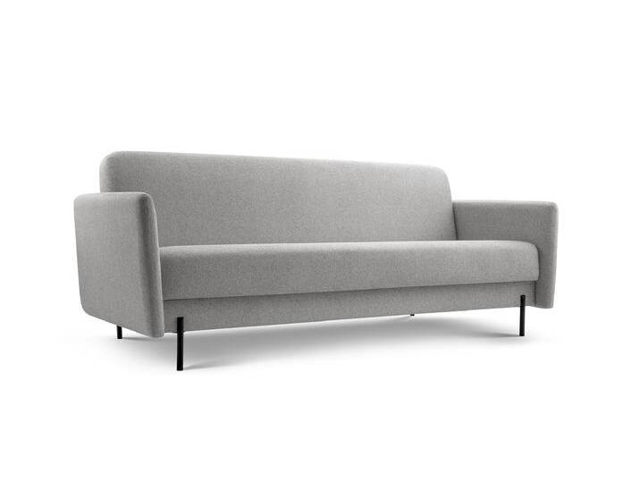 Sofa RUFI HR Aschegrau (Bubble 6) von imoebel24