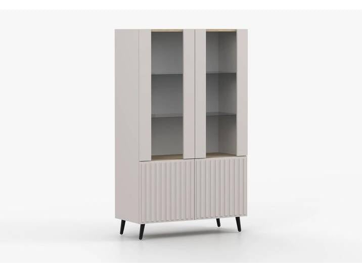 Vitrine GOJA II 90 cm Kaschmir Kaschmir von imoebel24