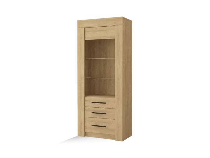 Vitrine LENS 02 75 cm Hickory Eiche Vitrine LENS 02 75 cm Hickory Eiche von imoebel24