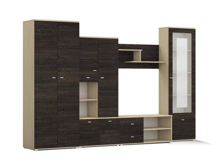 Wohnwand ARS S 330 cm Canterbury Eiche Esche von imoebel24