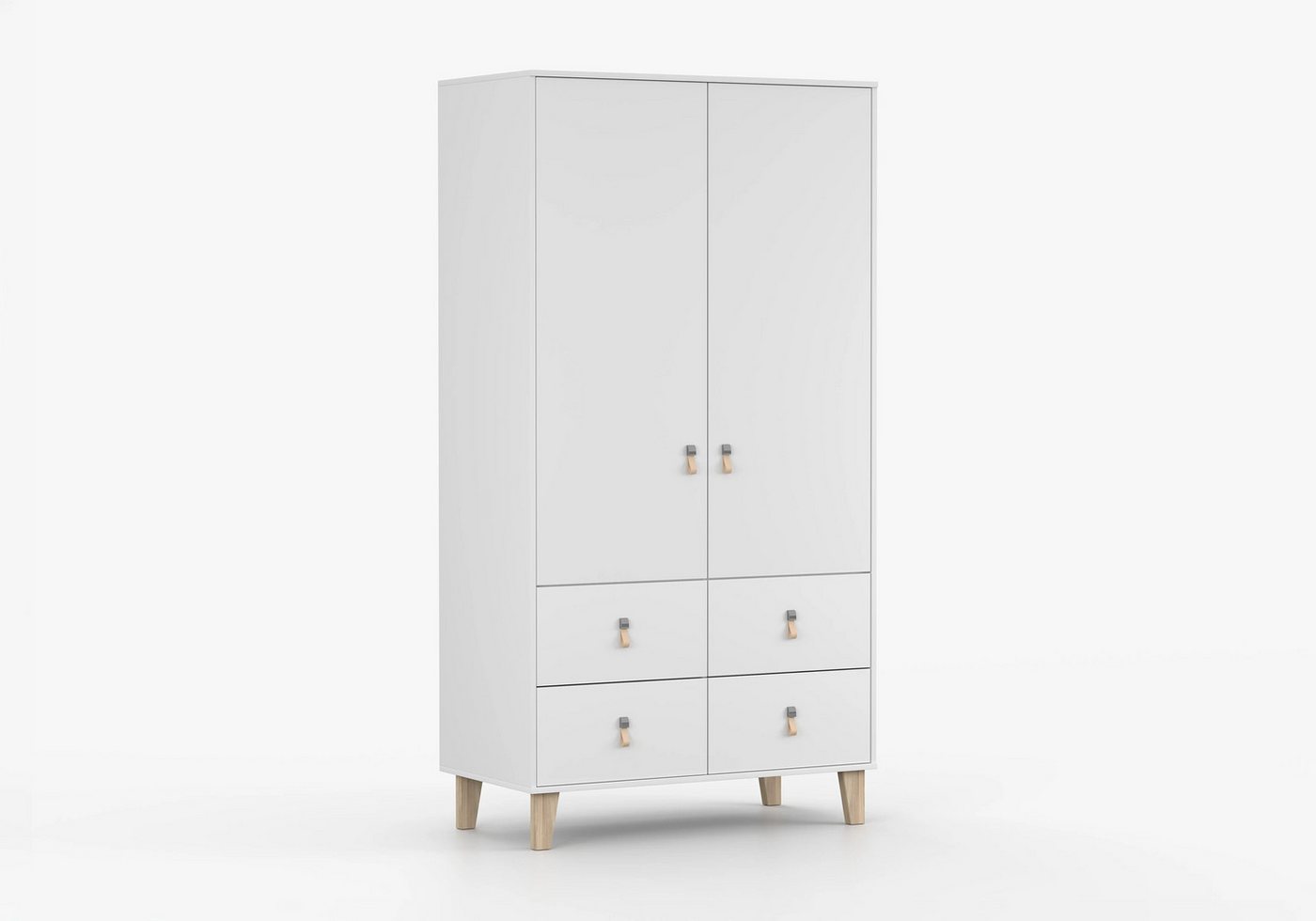 imoebel24 Drehtürenschrank FIGO 06 105 cm - Weiss imoebel24 Drehtürenschrank FIGO 06 105 cm - Weiss von imoebel24