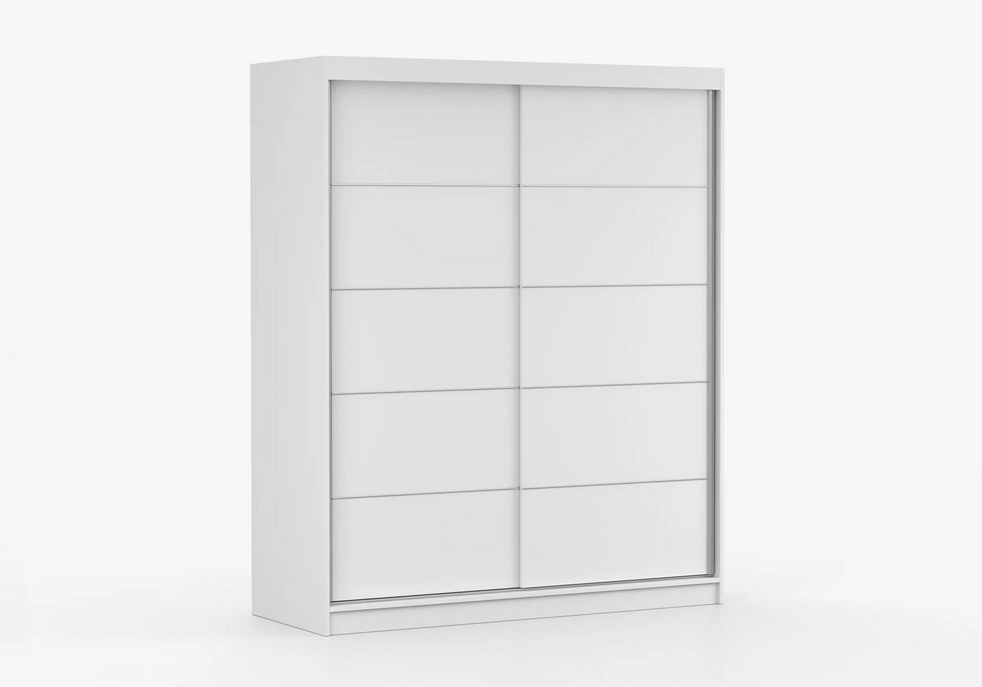 imoebel24 Schwebetürenschrank BONO 06 160 cm - Weiss Matt / Weiss Matt imoebel24 Schwebetürenschrank BONO 06 160 cm - Weiss Matt / Weiss Matt von imoebel24