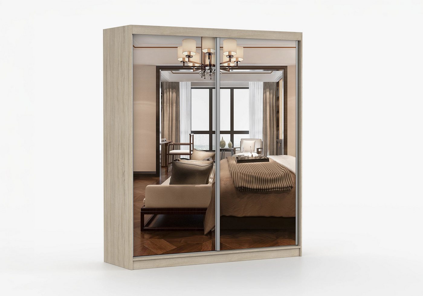 imoebel24 Schwebetürenschrank MULTI 20 183 cm - Sonoma imoebel24 Schwebetürenschrank MULTI 20 183 cm - Sonoma von imoebel24
