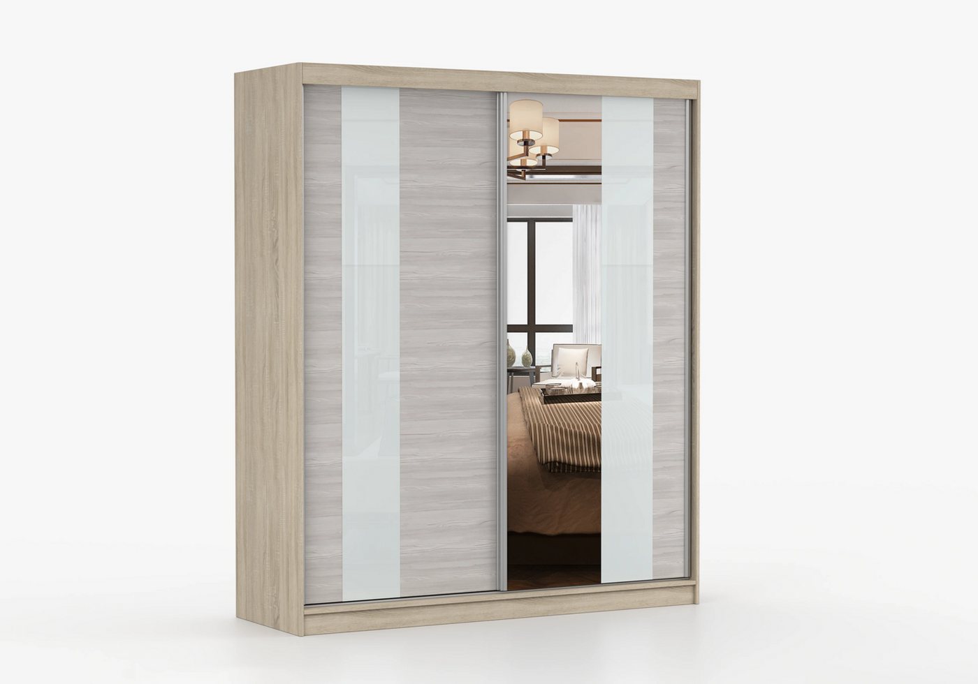 imoebel24 Schwebetürenschrank MULTI 32 183 cm - Sonoma imoebel24 Schwebetürenschrank MULTI 32 183 cm - Sonoma von imoebel24