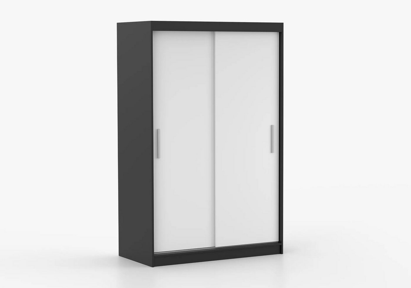 imoebel24 Schwebetürenschrank NEOMI 04 120 cm - Schwarz / Weiss imoebel24 Schwebetürenschrank NEOMI 04 120 cm - Schwarz / Weiss von imoebel24