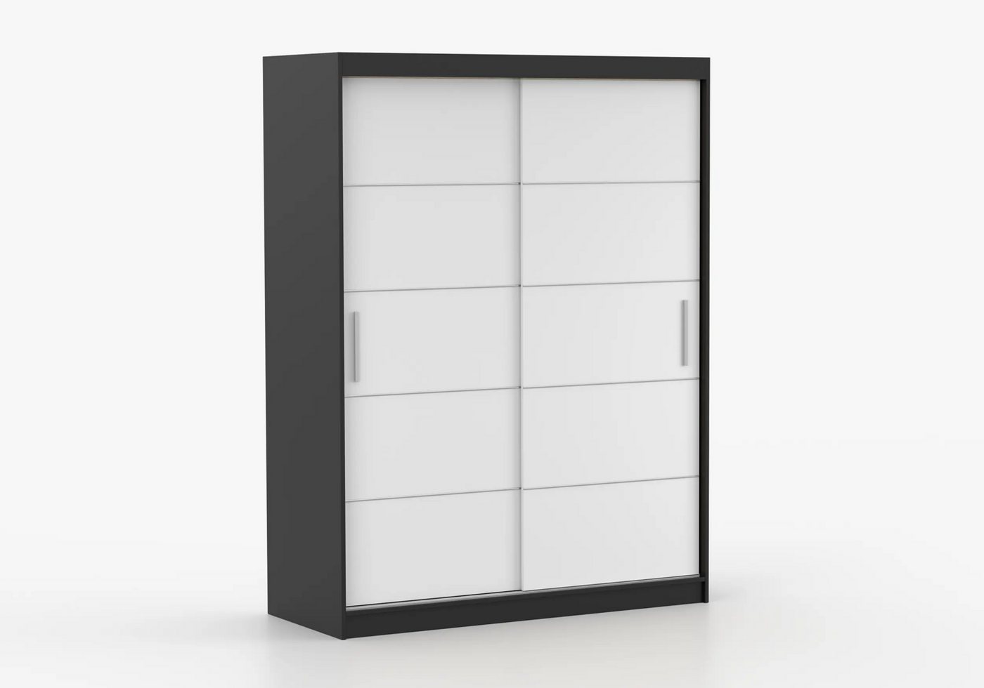 imoebel24 Schwebetürenschrank VISTA 06 150 cm - Schwarz / Weiss imoebel24 Schwebetürenschrank VISTA 06 150 cm - Schwarz / Weiss von imoebel24