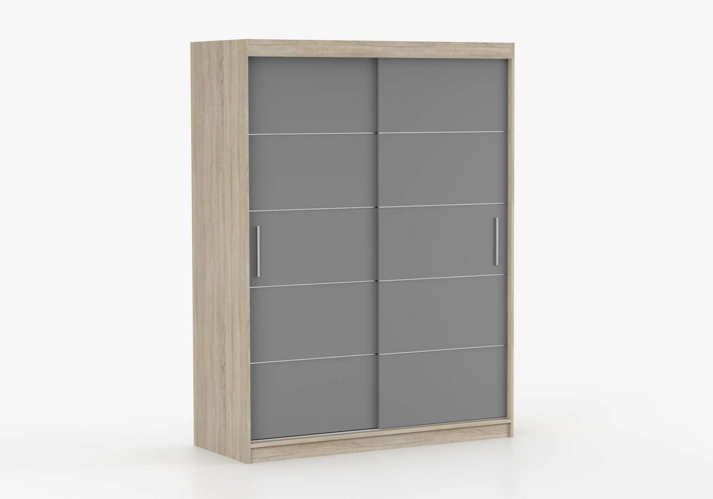 imoebel24 Schwebetürenschrank VISTA 06 150 cm - Sonoma / Grau imoebel24 Schwebetürenschrank VISTA 06 150 cm - Sonoma / Grau von imoebel24