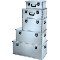ZARGES Eurobox, mit Klappverschluss, LxBxH 600 x 400 x 240 mm, 42 Liter von ZARGES
