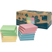 inFO Recycling Haftnotizen Standard 5644-88BOX farbsortiert - 12 Blöcke inFO Recycling Haftnotizen Standard 5644-88BOX farbsortiert - 12 Blöcke von inFO