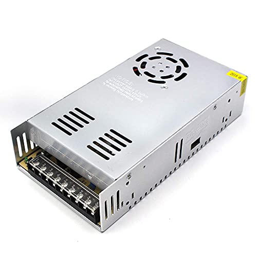 inShareplus 12V 30A 360W, DC Universal geregeltes Schaltnetzteil, Konverter AC 110/220V auf DC 12 Volt LED-Treiber, Transformator, Adapter für LED-Streifenlicht, 3D-Drucker, Radio, Computerprojekt von inShareplus