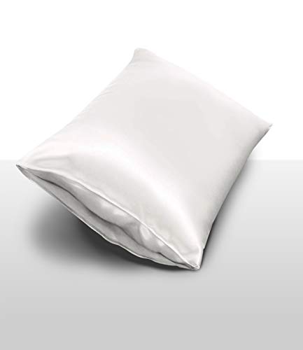 inSilk Seide Kissenbezug Weiß 40 x 80 cm - 100% Maulbeerseide inSilk Seide Kissenbezug Weiß 40 x 80 cm - 100% Maulbeerseide von inSilk