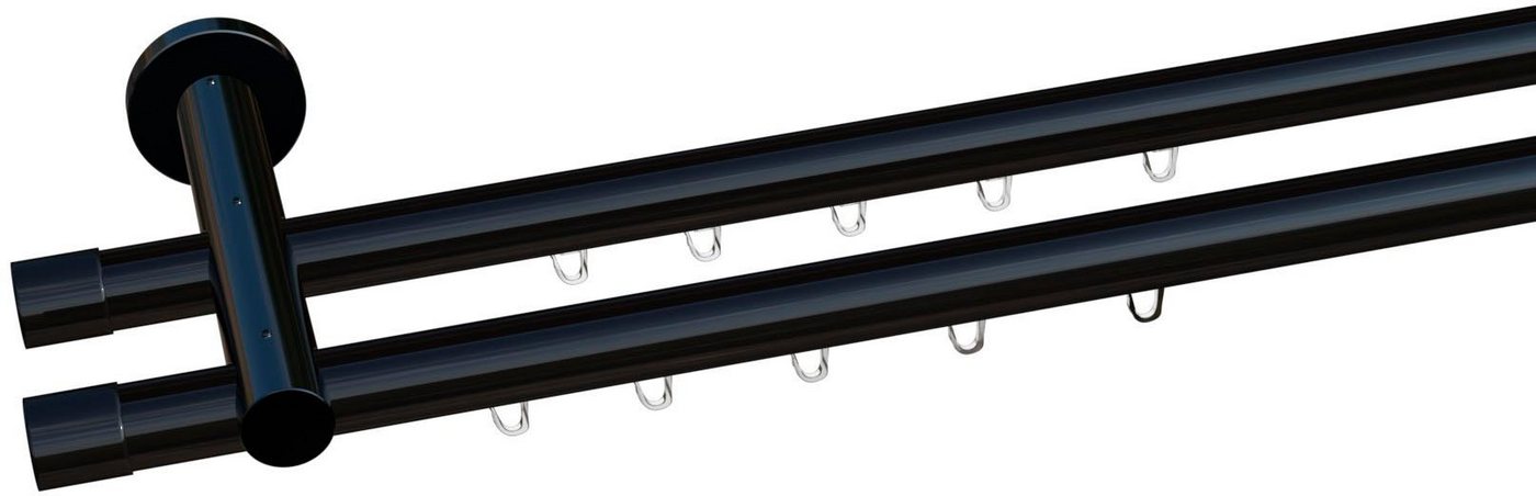 indeko Gardinenstange Consul, Ø 20 mm, 2-läufig, Wunschmaßlänge, mit Bohren, verschraubt, Aluminium, Innenlauf Komplett-Set inkl. Gleitern und Montagematerial indeko Gardinenstange Consul, Ø 20 mm, 2-läufig, Wunschmaßlänge, mit Bohren, verschraubt, Aluminium, Innenlauf Komplett-Set inkl. Gleitern und Montagematerial von indeko
