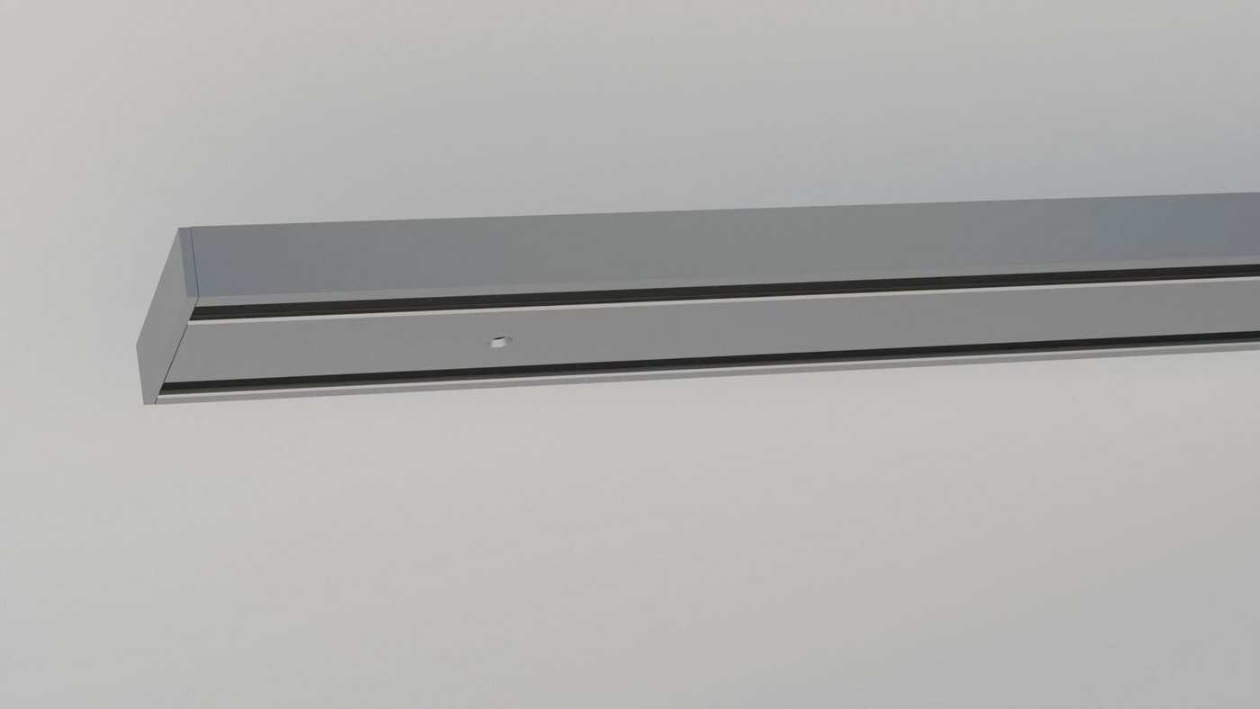 indeko Schienensystem Objektschiene, 2-läufig, Wunschmaßlänge, mit Bohren, verschraubt, Aluminium, Kunststoff, Innenlauf Gardinenschiene, Komplett-Set inkl. Gleitern&Montagematerial indeko Schienensystem Objektschiene, 2-läufig, Wunschmaßlänge, mit Bohren, verschraubt, Aluminium, Kunststoff, Innenlauf Gardinenschiene, Komplett-Set inkl. Gleitern&Montagematerial von indeko