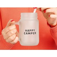 Happy Camper Sommer Wohnung Dekor Glück Mason Jar Happy Camper Sommer Wohnung Dekor Glück Mason Jar von indigohourapparel